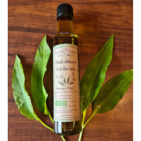 Huile D'olive À L'ail Des Ours Bio