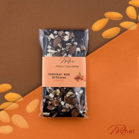 Tablette chocolat noir amande 100gr